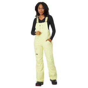 The North Face Freedom Insulated Bib Womens Snowboard Pants Sun Sprite Sz L